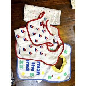 Bib and Burping Blanket Bundle